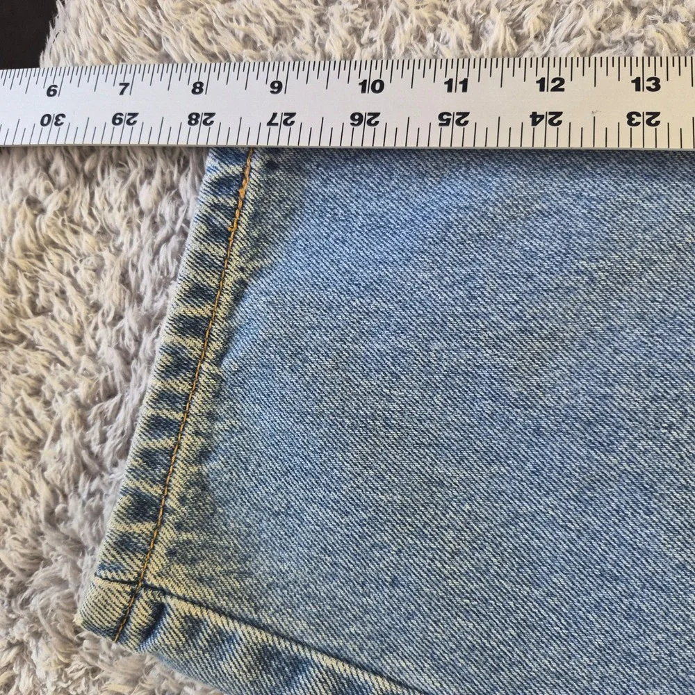 Levi's 550 Relaxed Fit 550-4891 Mens 34x30 Blue Tapered Leg‎ Denim Jeans Casual